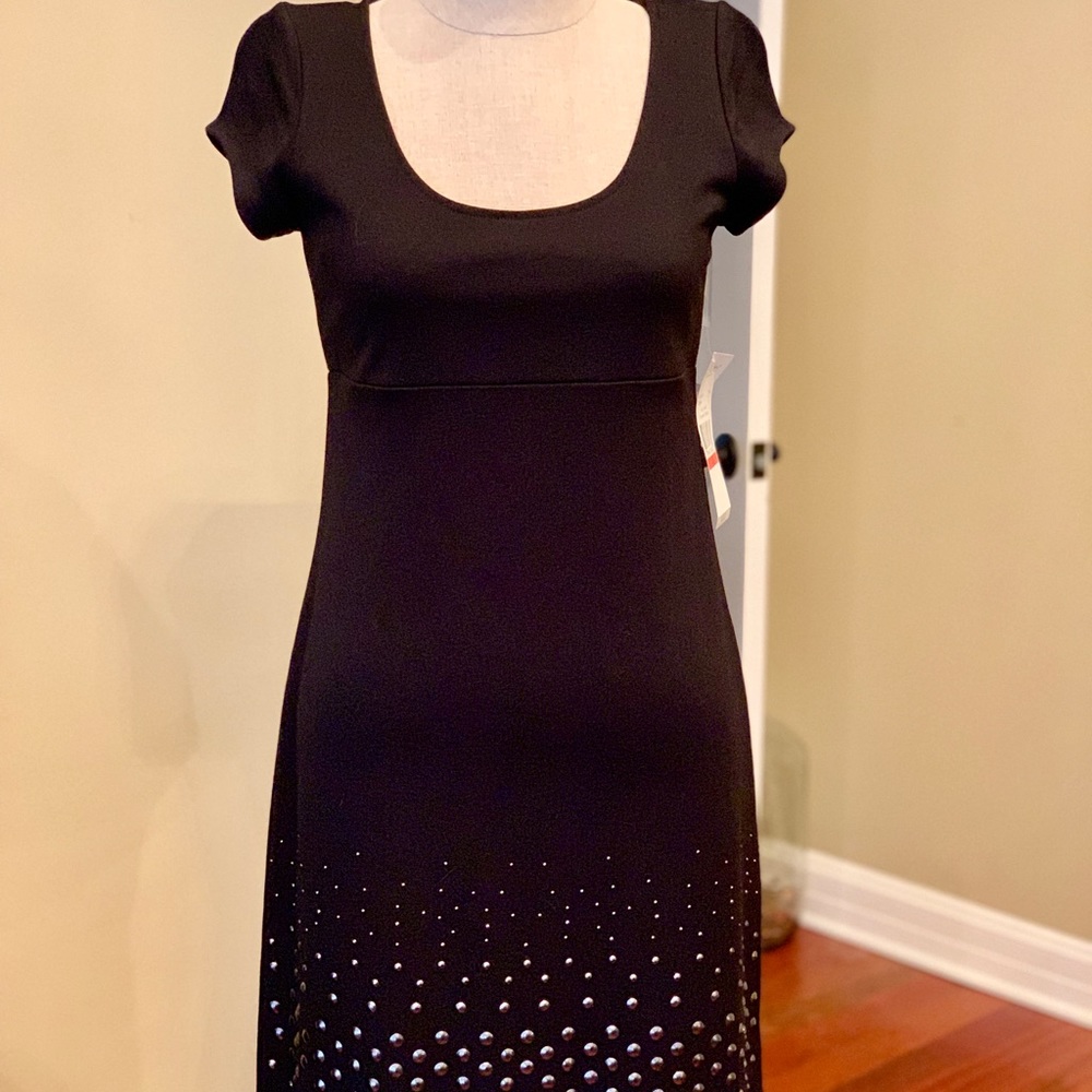 NWT Karen Kane dress with rivet embellishments